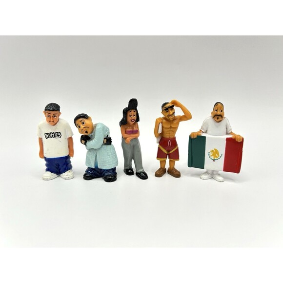 Vintage Lil Homies Miniature Figures Mixed Series Lot Of 5 Homie - Picture 1 of 8
